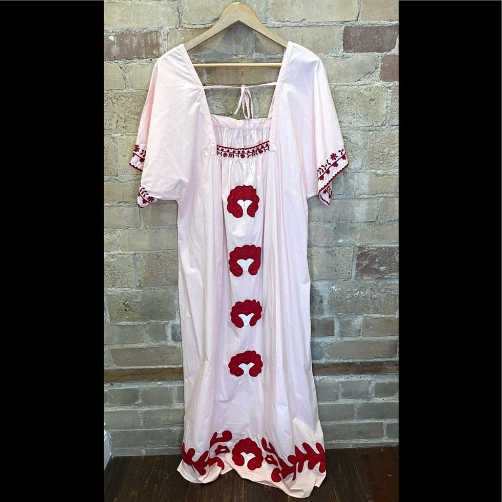 COPY - ZARA BNWT EmbroideredBoho Dress Floral Limited Edition Sz XS - Picture 7 of 9
